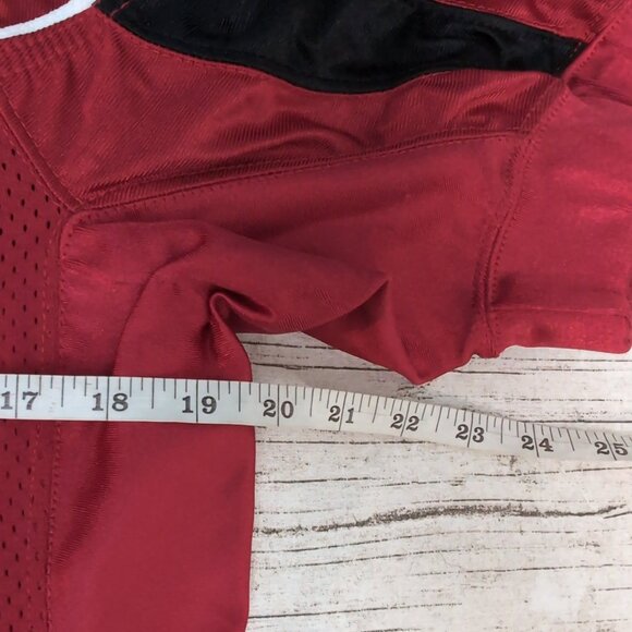 Reebok CFL Calgary Stampeders Red Game Jersey 06-44 – Men’s 44 - Picture 8 of 10